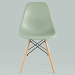 Пластиковый стул на ножках из массива бука Eames Mint варинант исполнения - 3 | Loft Concept в Екатеринбурге