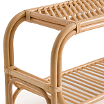 Скамья для прихожей из стеблей ротанга Willa Rattan Bench варинант исполнения - 4 | Loft Concept в Екатеринбурге