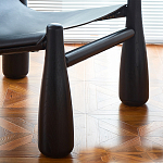 Кресло черно-белое со съемными подушками Celebrity варинант исполнения - 5 | Loft Concept в Екатеринбурге