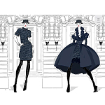 Megan Hess. Elegance варинант исполнения - 6 | Loft Concept в Екатеринбурге