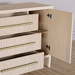 Буфет Primo с тремя ящиками и двумя фасадами Светлый дуб варинант исполнения - 6 | Loft Concept в Екатеринбурге