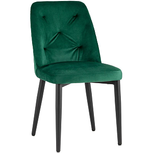 Стул Emma Chair Зеленый Велюр