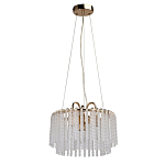 Люстра с подвесными рифлеными стеклянными трубками Nembus варинант исполнения - 13 | Loft Concept в Екатеринбурге