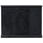 Комод деревянный Ildefonso Black Chest of Drawers варинант исполнения - 1 | Loft Concept в Екатеринбурге