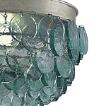 Потолочный светильник с каскадом из круглых декоративных элементов Harmony of Light варинант исполнения - 1 | Loft Concept в Екатеринбурге