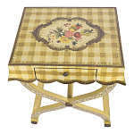 Приставной столик с ящиком в стиле ретро Vintage Rustic Tablecloth варинант исполнения - 4 | Loft Concept в Екатеринбурге