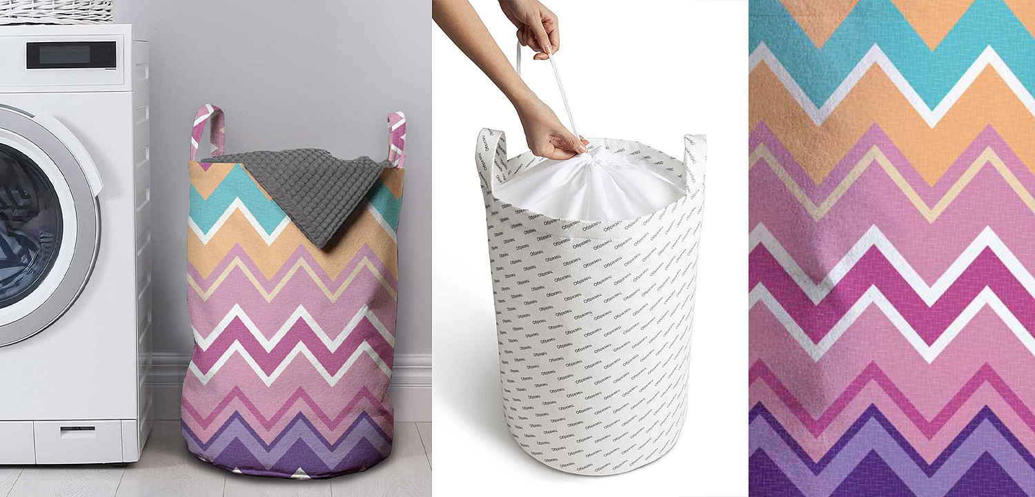 Корзина Color Zigzag Basket Корзина Color Zigzag Basket - Loft-Concept в Екатеринбурге