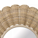 Зеркало круглое в плетеной раме Reed Mirror варинант исполнения - 2 | Loft Concept в Екатеринбурге