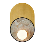 Бра с каменным диском в металлической раме Sandstone Painting варинант исполнения - 1 | Loft Concept в Екатеринбурге