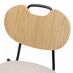 Стул с мягким сиденьем Stool Loft Light Brown варинант исполнения - 6 | Loft Concept в Екатеринбурге