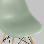 Пластиковый стул на ножках из массива бука Eames Mint варинант исполнения - 7 | Loft Concept в Екатеринбурге