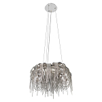 Люстра подвесная круглая с изогнутыми металлическими дугами и ниспадающими цепочками 65 см Atlantis Chain варинант исполнения - 12 | Loft Concept в Екатеринбурге