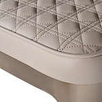 Стул барный светло-серый из экокожи Spectacular High Bar Stool варинант исполнения - 4 | Loft Concept в Екатеринбурге