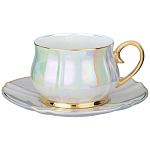 Чайный набор из фарфора на 4 персоны 8 предметов Porcelain Pearl варинант исполнения - 1 | Loft Concept в Екатеринбурге