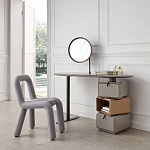 Консоль с зеркалом и  3-мя вращающимися ящиками Eloida варинант исполнения - 2 | Loft Concept в Екатеринбурге