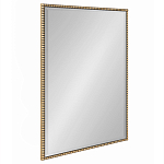 Зеркало прямоугольное в фактурной золотой раме Reflective Fabric варинант исполнения - 1 | Loft Concept в Екатеринбурге