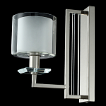 Бра с геометрическим каркасом из металла и цилиндрическим стеклянным плафоном Laurent варинант исполнения - 3 | Loft Concept в Екатеринбурге