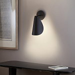 Бра с поворотным плафоном Aracea Black Wall Lamp варинант исполнения - 9 | Loft Concept в Екатеринбурге
