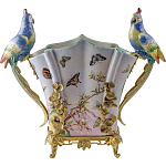 Ваза фарфоровая с попугаями Ferra варинант исполнения - 1 | Loft Concept в Екатеринбурге