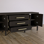 Большая VT-тумба Primo шпон темный орех варинант исполнения - 5 | Loft Concept в Екатеринбурге