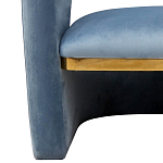 Кресло голубое Walsh Blue Armchair варинант исполнения - 2 | Loft Concept в Екатеринбурге