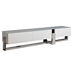 Тумба под телевизор со стеклянным фасадом Modern TumbvTV варинант исполнения - 1 | Loft Concept в Екатеринбурге