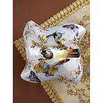 Шкатулка фиолетового цвета с рисунком бабочек и крышкой с фигуркой птицы на ветке Eden Garden варинант исполнения - 9 | Loft Concept в Екатеринбурге