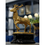 Держатель для книг в виде оленя из фарфора и бронзы Eden Garden porcelain and bronze варинант исполнения - 3 | Loft Concept в Екатеринбурге