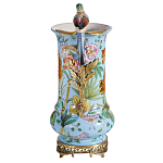 Ваза из фарфора с птицей на бронзовой ветке Garden of Eden варинант исполнения - 3 | Loft Concept в Екатеринбурге