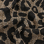 Мебельная ткань Жаккард коричневый животный принт 145 см T2-140 варинант исполнения - 1 | Loft Concept в Екатеринбурге