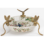 Блюдо фарфоровое Полет стрекоз Jita варинант исполнения - 3 | Loft Concept в Екатеринбурге