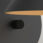 Бра с широким конусным плафоном с золотистой внутренней стороной Alora Mood варинант исполнения - 4 | Loft Concept в Екатеринбурге