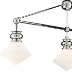 Люстра линейная с ромбовидными плафонами Pointed Diamond Shade варинант исполнения - 1 | Loft Concept в Екатеринбурге