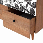 Шкаф с принтом Leaf bouquet варинант исполнения - 3 | Loft Concept в Екатеринбурге