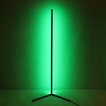 Торшер черного цвета на угловом основании Arteriors варинант исполнения - 6 | Loft Concept в Екатеринбурге