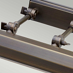 Светильник для картин с призматическим плафоном и двойными регулируемыми шарнирами Elstead Lighting варинант исполнения - 43 | Loft Concept в Екатеринбурге