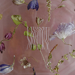 Шкатулка из эпоксидной смолы с цветами розовая Epoxy Resin Square Box Pink варинант исполнения - 3 | Loft Concept в Екатеринбурге