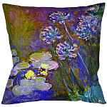 Подушка декоративная Цветы Impressionism in Art варинант исполнения - 1 | Loft Concept в Екатеринбурге