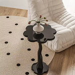 Дизайнерский журнальный стол в виде чёрного цветка Ludox варинант исполнения - 2 | Loft Concept в Екатеринбурге