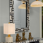 Настольная лампа геометрических форм Unique Surface варинант исполнения - 5 | Loft Concept в Екатеринбурге