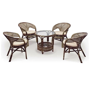 Комплект уличной мебели Sienna Dark Brown