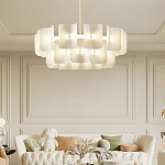 Люстра круглая двухъярусная Chandelier Constant варинант исполнения - 1 | Loft Concept в Екатеринбурге