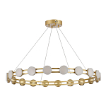 Люстра кольцевая с круглыми светодиодными источниками света Maxine Light варинант исполнения - 8 | Loft Concept в Екатеринбурге