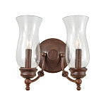 Бра с 2-мя стеклянными плафонами с пузырьками Feiss варинант исполнения - 1 | Loft Concept в Екатеринбурге