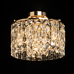 Потолочный светильник круглый с прозрачными подвесками Lunet варинант исполнения - 2 | Loft Concept в Екатеринбурге