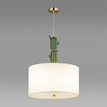 Подвесной светильник с декором в виде кактуса из керамики Opuntia D45 см варинант исполнения - 4 | Loft Concept в Екатеринбурге