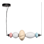 Подвесной светильник фигруный с керамическими элементами 18W LED Fragrant Light варинант исполнения - 3 | Loft Concept в Екатеринбурге