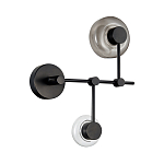 Бра с 2-мя плафонами разного диаметра и цвета Polyhedron варинант исполнения - 2 | Loft Concept в Екатеринбурге