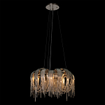Люстра подвесная круглая с изогнутыми металлическими дугами и ниспадающими цепочками 65 см Atlantis Chain варинант исполнения - 11 | Loft Concept в Екатеринбурге