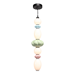 Подвесной светильник фигурный с керамическими элементами 32W LED Fragrant Light варинант исполнения - 1 | Loft Concept в Екатеринбурге